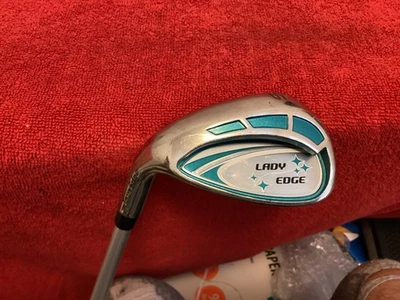 Tour Edge Lady Edge Blue S Sand Wedge Lady Graphite Shaft LH 34.50" - Image 1 of 4