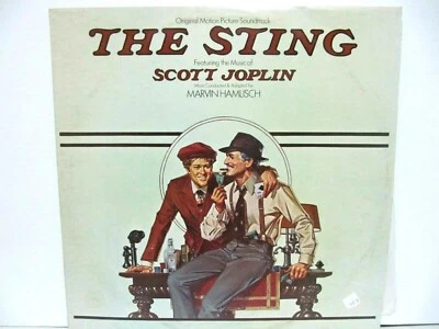 THE STING SOUNDTRACK MOVIE FILM MOTION PICTURE VINYL RECORD SCOTT JOPLIN 7220 - Image 1 of 4