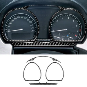 4PCS Carbon Fiber Interior Dashboard Speedometer Trim For BMW Z4 E85 E86 2003-08 - Picture 1 of 11