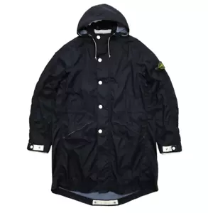 STONE ISLAND Membrana TC Jacket Parka Fish Tail Nylon Rare Archive Coat Sz. M - Picture 1 of 22