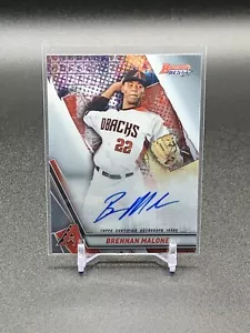 2019 Bowmans Best Brennan Malone Auto #B19-BM | Arizona Diamondbacks - Picture 1 of 2