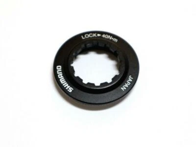 Shimano  Centerlock SM-RT98 Disc Brake Rotor Lock Ring Black - Image 1 of 2