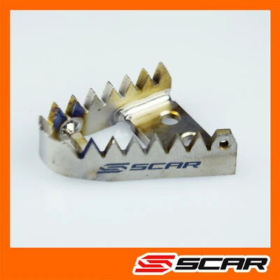 PALANCA DE FRENO TITANIO KTM 125 150 250 350 450 500 SX SXF EXCF 04-16 SCAR Foto 1 de 3