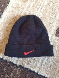Nike Small Swosh Made in Taiwan Beanie Hat sz Youth - Picture 1 of 9