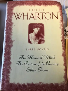 Three Novels the House of Mirth the Cust,Edith Wharton - Imagen 1 de 1