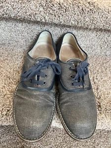 Bottega Veneta Canvas Brown Round-Toes Lace-Up Oxfords. Size US 12.5/ EU 45.5 . - Picture 1 of 14