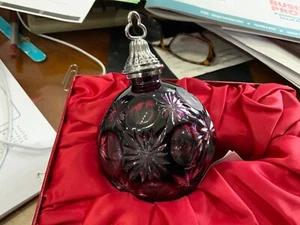 Waterford 2010 Amethyst Ornament ~~~~~ TOP ZUSTAND - Bild 1 von 4