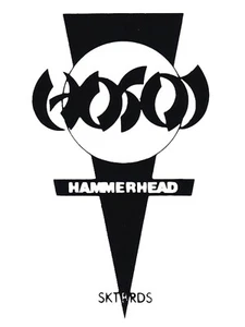 Vtg 1980 Team Hosoi Skateboards Hammerhead Sticker-Not Powell Peralta Santa Cruz - Picture 1 of 6