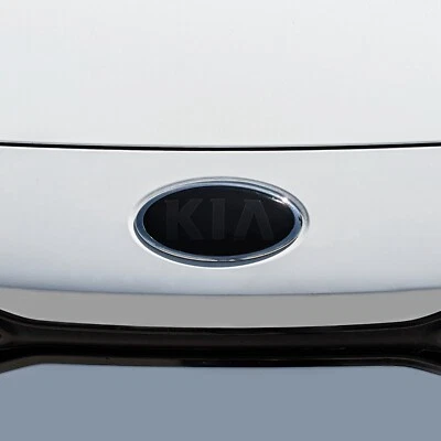 Calcomanía de inserción emblema delantero y trasero Sportage 2014-2021 humo oscuro Foto 1 de 4