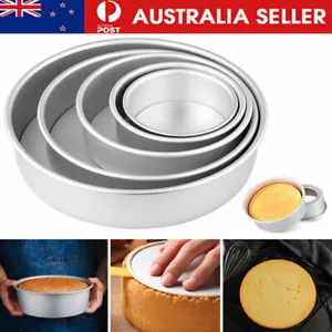 2/4/6/8/10 Inch Round Cake Mold Non-stick Loose Base DIY Pastry Baking Tin Pan - Picture 1 of 18