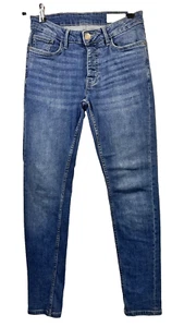 Jeans ajustados azules Denim & Co talla W28 L31 - Imagen 1 de 12