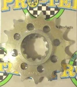 Pro-tek Front Sprocket 520 Pitch NEW 15T Honda 1995 1996 1997 1998 CBR600F3 F3 - Picture 1 of 2
