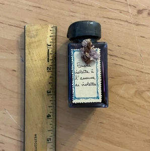 Francesco Rubinato, italian scented ink : Blue (Violette fragrance) Unopened - Picture 1 of 3