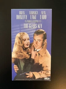 THE GLASS KEY 1942/1989 VHS MCA NOIR LIKE NEW CONDITION NEVER A RENTAL TESTED - Picture 1 of 12