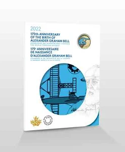 2022 Canada 175th Anniversary Birth of Alexander Graham Bell Keepsake Card - Picture 1 of 3