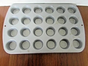 Wilton Non-Stick Mini Muffin and Cupcake Pan 24 Cup - Picture 1 of 11