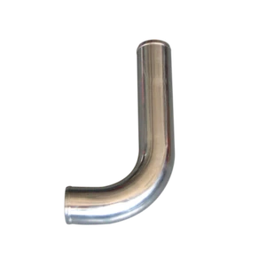 Universal 2.5" OD 90 Grados L Codo Aluminio Turbo Intercooler Tubo de Admisión - Imagen 1 de 2