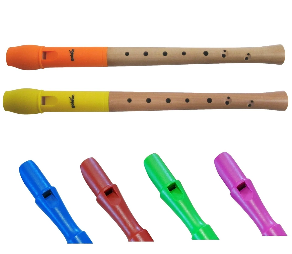 C-SOPRAN BLOCKFLÖTE - SCHULFLÖTE - FLOETE BAROCKE GRIFFWEISE * WISCHER * TASCHE - Bild 1 von 1