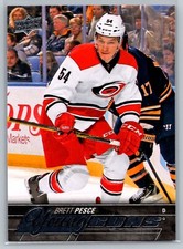 2015-16 Upper Deck Brett Pesce Young Guns YG Rookie RC #487