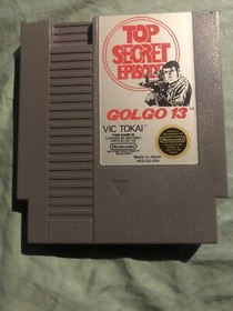Golgo 13 Top Secret Episode Nintendo NES Ships FAST!!!