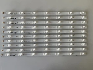 Tiras de retroiluminación LED Vizio M556-H4 (10) E78030, HFSX55D07-ZC46AG-02, 303HX550001 - Imagen 1 de 10