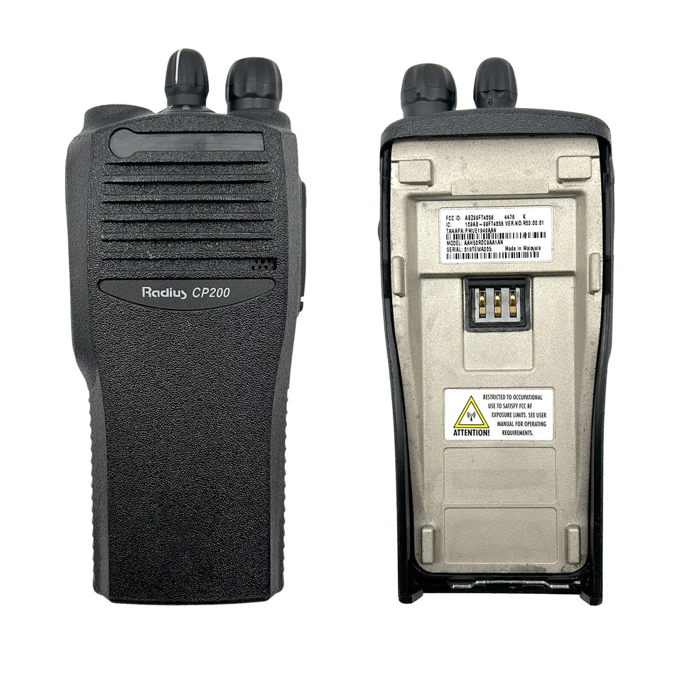 Walkie Talkie GP3188 CP200 UHF 16CH/4CH 438-470MHz Portable Two Way Radio - Image 1 of 1