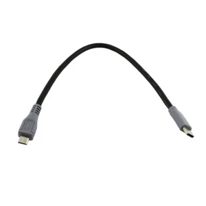 USB 3.1 Typ C Stecker auf Micro USB 5 Pin B Stecker Konverter OTG Adapter Kabel - Bild 1 von 3