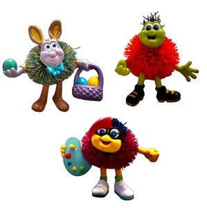 ODDZON KOOSH LINGS Vtg 1990s Ball Toy (set of 3) - Picture 1 of 7