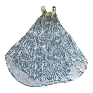 Free People tunica collo alto multimodello grigio bianco giallo media OB944887 - Foto 1 di 5