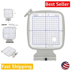 Adjustable Embroidery Hoop - Compatible with Janome & Elna Machines - 5.5x5.5" - Picture 1 of 7