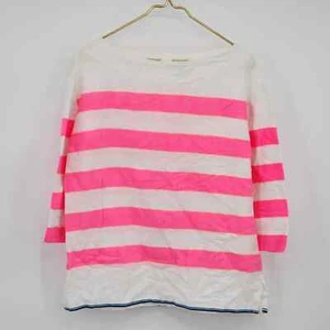 Lemlem White Pink Blouse Cotton Blend Top Size Small NWOT - Picture 1 of 7