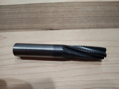 3/4-14 TMI Solid Carbide Thread Mill  5 Flute TIALN Coated  1.5" Length Of Cut - Image 1 of 4