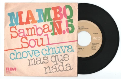 7" SAMBA SOUL 45 giri MAMBO / CHOVE CHUVA Rca ITALY 1977 EX funk soul - Immagine 1 di 2