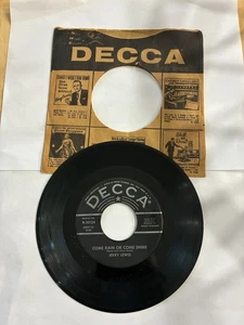 Jerry Lewis - Rock-A-Bye Your Baby / Come Rain or Come Shine  1956 VG - Foto 1 di 2