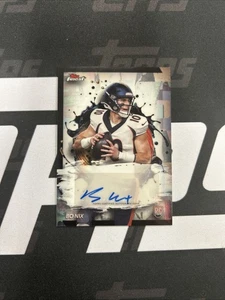 2024 Topps Finest Football Bo Nix Rookie Auto RFA-BN - Bild 1 von 6