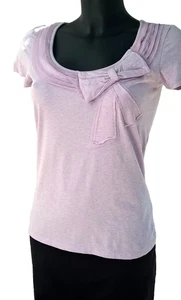 T-Shirt Lila Laura Ashley Größe 36 Fr Sehr Guter Zustand - Picture 1 of 5