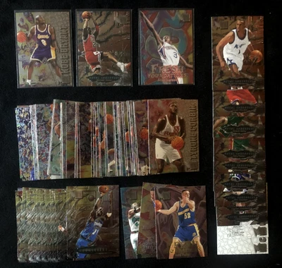 1996-97 Fleer Metal S2 151-250 ¡Juego! ¡TRITURADORAS JORDAN! KOBE BRYANT IVERSON ROOKIE Foto 1 de 4