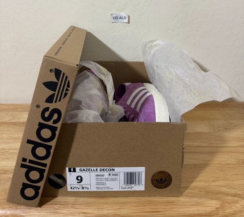 Adidas Originals Gazelle Decon Preloved Viola Scamosciato Taglia Uomo 9 IE9167