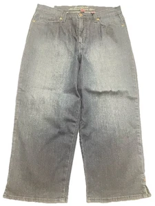 Pantalones de mezclilla Gloria vanderbilt Amanda Capri para mujer talla 12 elásticos - Imagen 1 de 8
