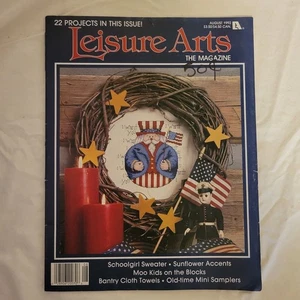 Leisure Arts Magazine August 1992 22 Projects - Picture 1 of 3