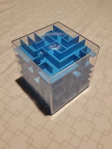 Banco cubo 3D Money Maze. Juego Rompecabezas Rompecabezas - Azul - Imagen 1 de 3