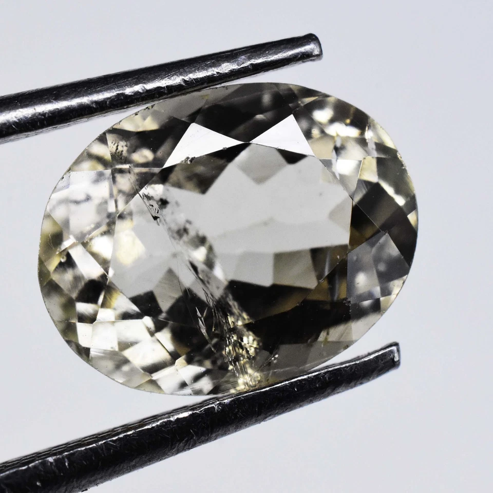 2,70 ct natürlicher gelber Turmalin oval GTL-zertifizierter unbehandelter... - Bild 1 von 4