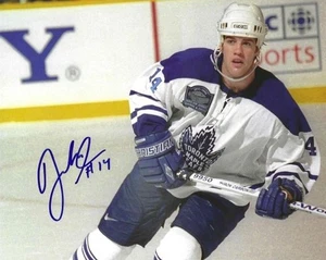 Autographed 8x10 DARBY HENDRICKSON Toronto Maple Leafs photo - w/COA - Picture 1 of 1