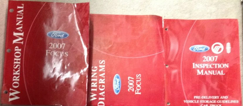 2007 Ford Focus Servicio Reparación Tienda Manual Juego Fábrica Con Ewd & - Imagen 1 de 1