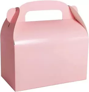 Pink Treat Box Party Favor Desert Boxes Lolly Candy Paper Gift Boxes Bulk - Picture 1 of 4