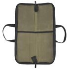  Bag(4 Slots), Chef  Case Waxed Canvas Roll Storage  Carrying Pouch for Mennn