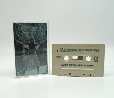 Carly Simon * Anticipation * (Cassette Tape, Elektra Records TC-55016) * 1971 - Image 1 of 2