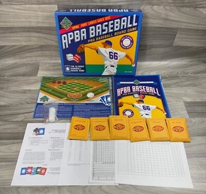 APBA BASEBALL BOARD DICE GAME (CURRENT ED) BOX WITH 6 TEAM CARD SETS - Picture 1 of 11