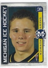 2007-08 Michigan Wolverines Shawn Hunwick (goalie)