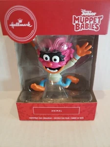NUEVO Hallmark 2020 Animal Drummer The Muppet Babies Disney Jr. Caja Roja ORNAMENTO - Imagen 1 de 1